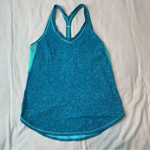 Lululemon fast lane singlet tank size 6